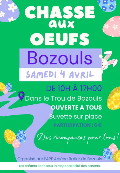 Chasse aux œufs  Bozouls 2026-04-04