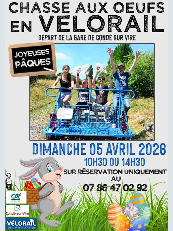 Chasse aux oeufs 1 Rue de la Gare Condé-sur-Vire 2026-04-05