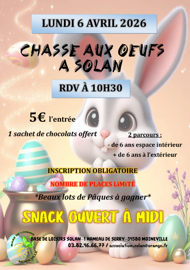Chasse aux oeufs 1 Hameau de Serry Moineville 2026-04-06