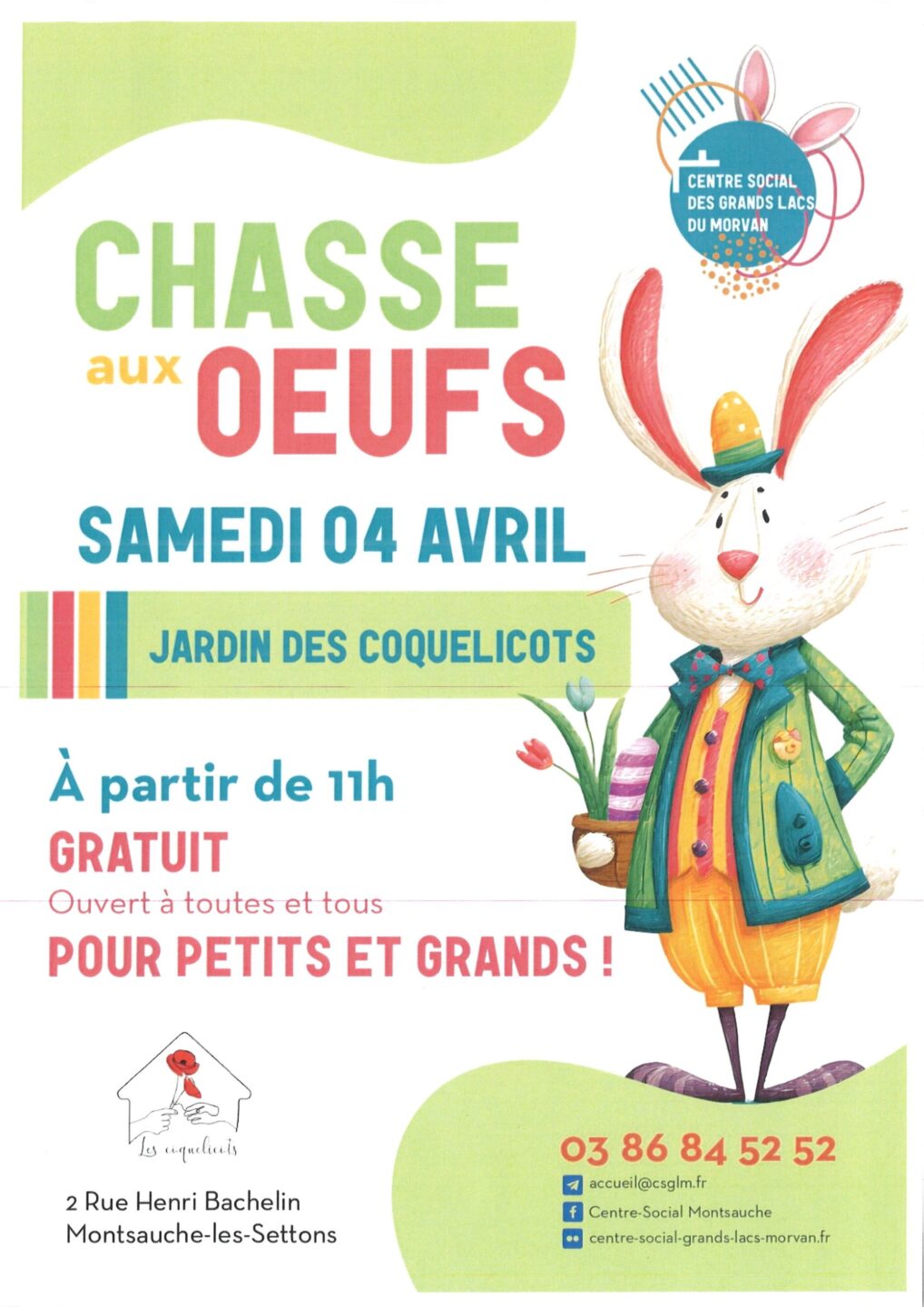 Chasse aux oeufs 2 Rue henri Bachelin Montsauche-les-Settons 2026-04-04