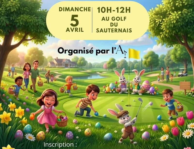 Chasse aux oeufs Route de Bruhon Saint-Pardon-de-Conques 2026-04-05