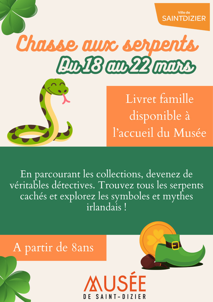 Chasse aux serpents Musée de Saint-Dizier Saint-Dizier