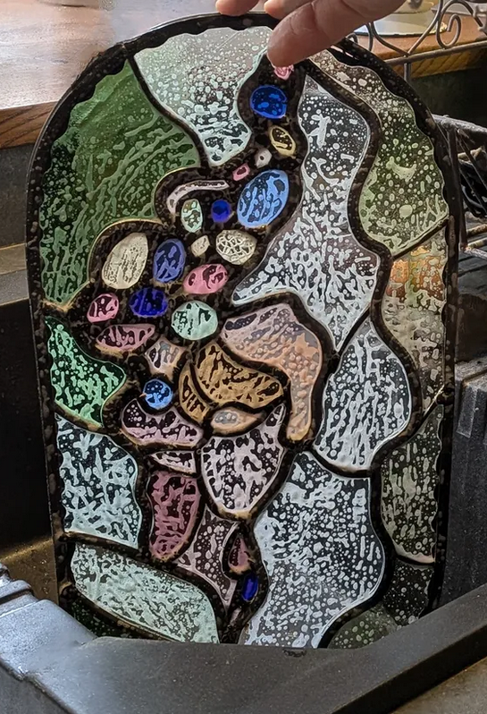 Châteaux en Fête Château de Barrière: Demonstration de vitraillistes