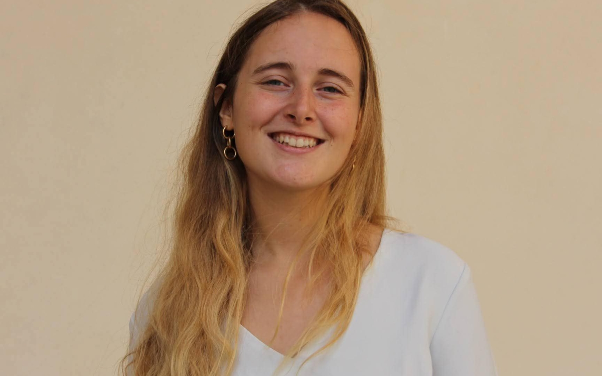 Christelle de La Rocque au KM0 Kilomètre Zéro Paris