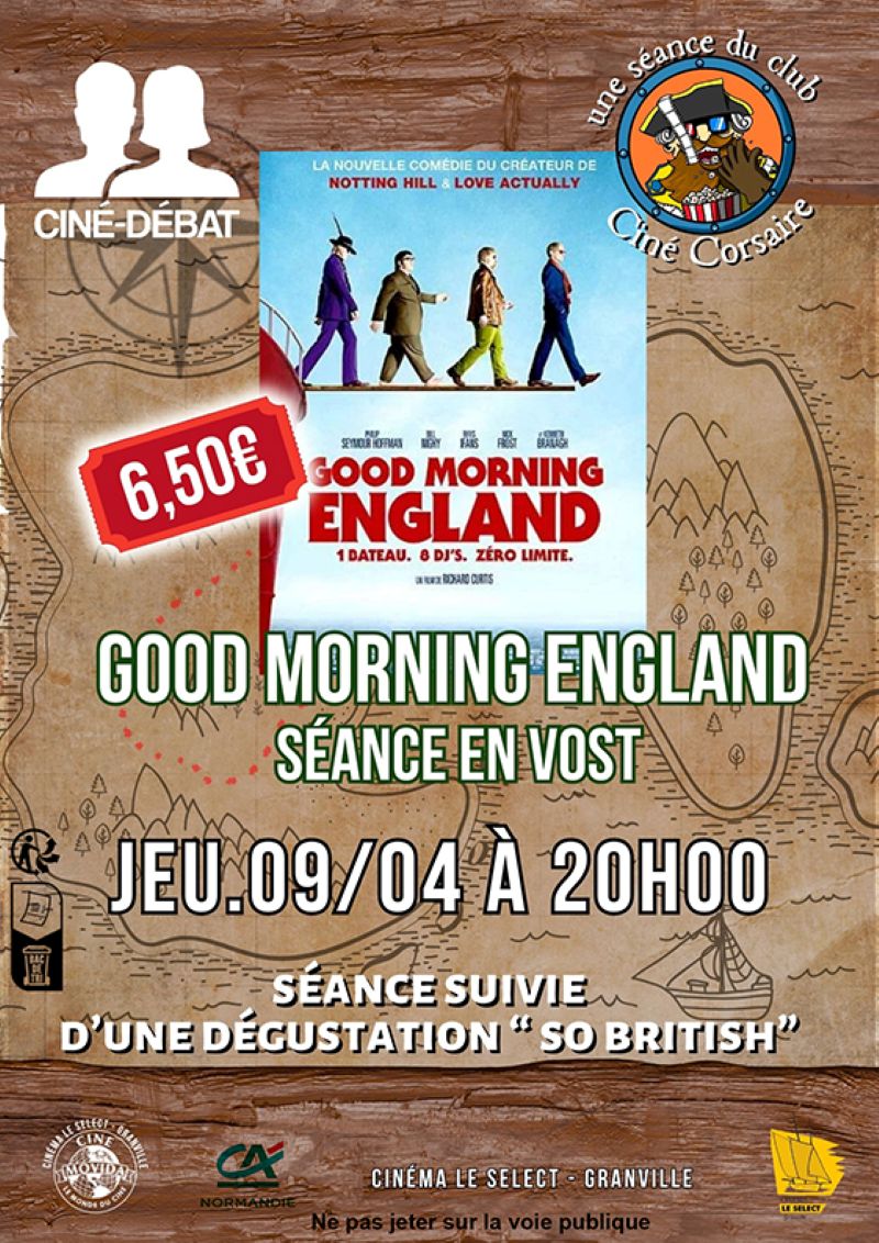 Ciné Club Good morning England 7 Boulevard d'Hauteserve Granville 2026-04-09