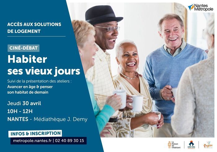 Ciné-débat : Habiter ses vieux jours Médiathèque Jacques Demy