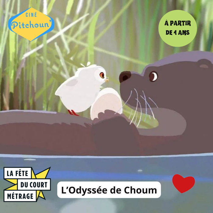 Ciné Pitchoun spécial fête du court-métrage L'odyssée de Choum 2