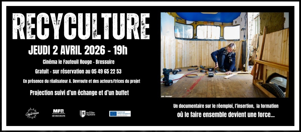Cinéma Recyculture 7 Espace Bocapole Bressuire 2026-04-02