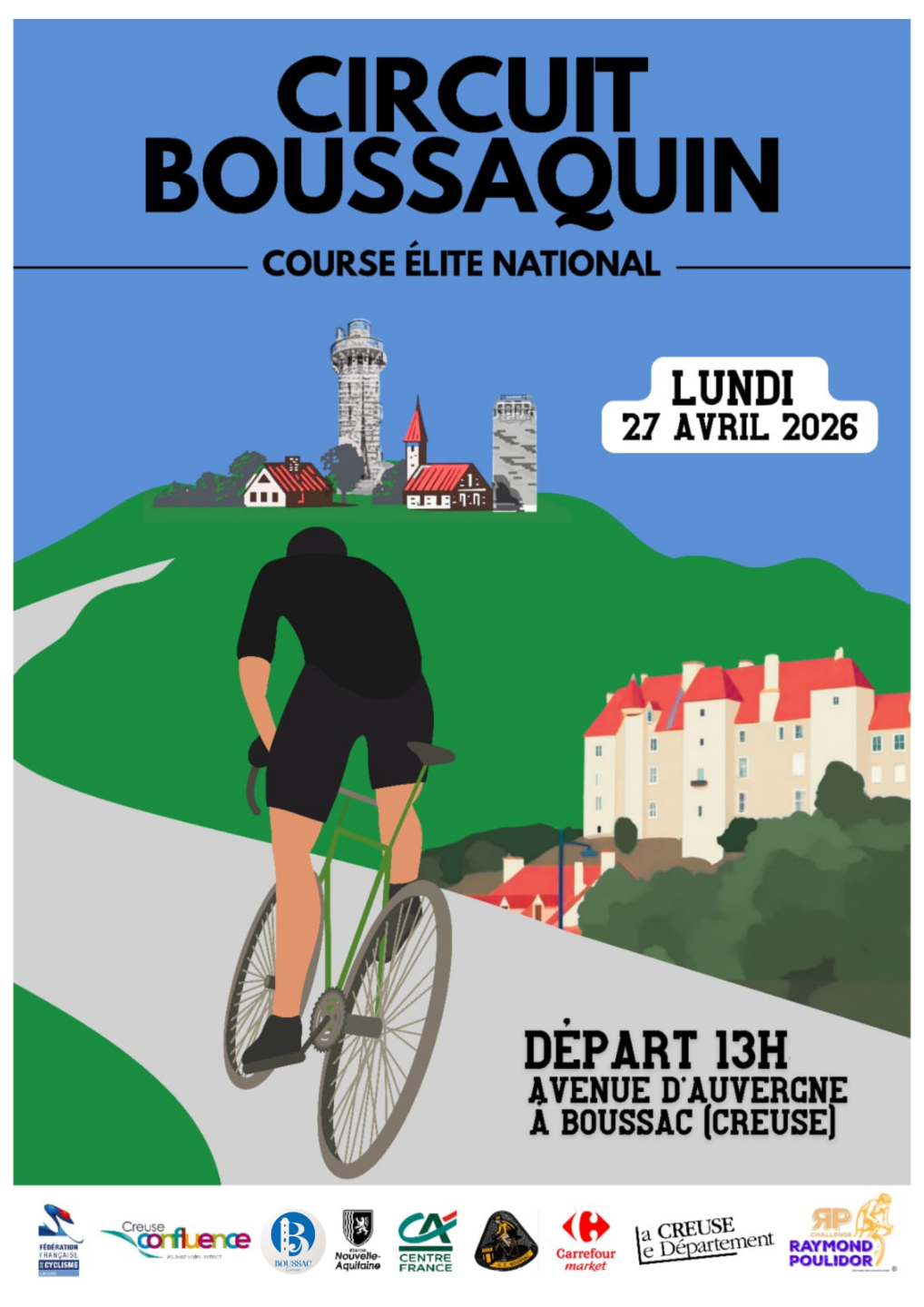 Circuit Boussaquin Circuit Boussaquin Avenue d'Auvergne Boussac 2026-04-27