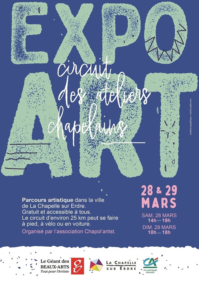 Circuit des ateliers d'artistes de La Chapelle-sur-Erdre Commune de la Chapelle-sur-Erdre