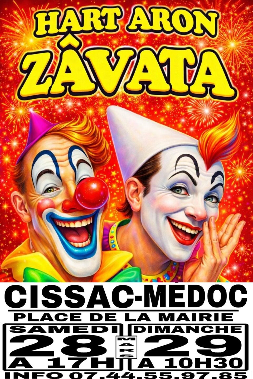 Cirque Hart Aron Zâvata Cissac  Cissac-Médoc 2026-03-28