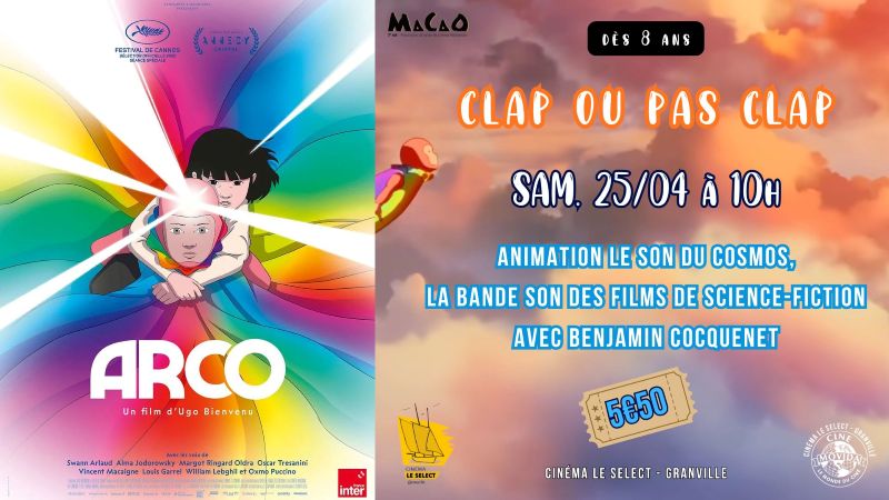 Clap ou pas clap arco 7 Boulevard d'Hauteserve Granville 2026-04-25