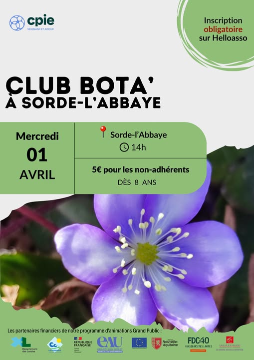 Club Bota Place de l'Eglise Sorde-l'Abbaye 2026-04-01
