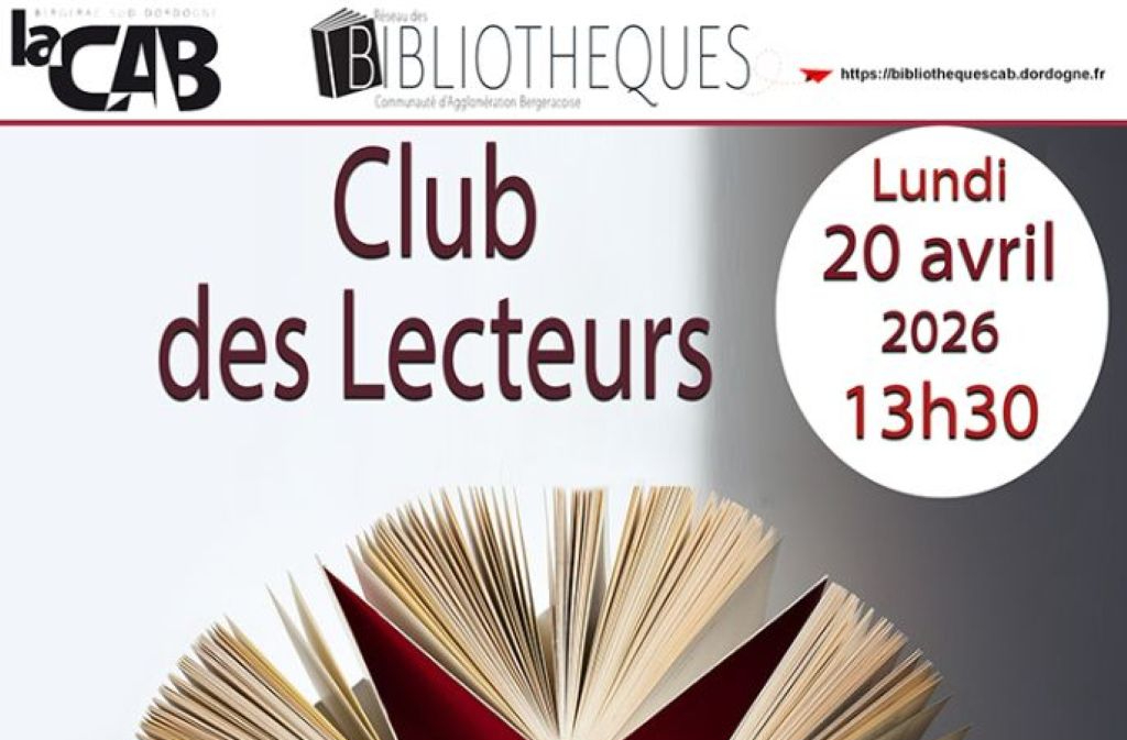 Club des lecteurs 8 Rue André Rousseau La Force 2026-04-20