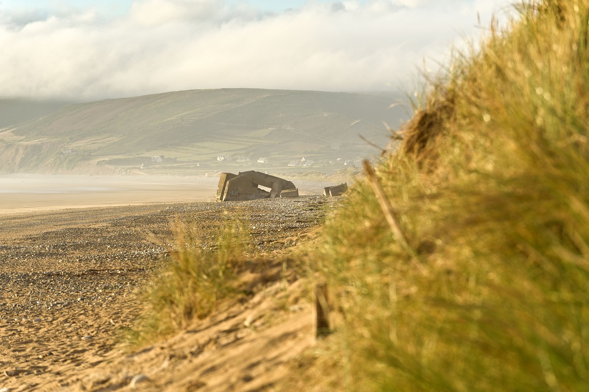 Collecte de déchets Plage de Biville Parking des dunes La Hague 2026-03-25