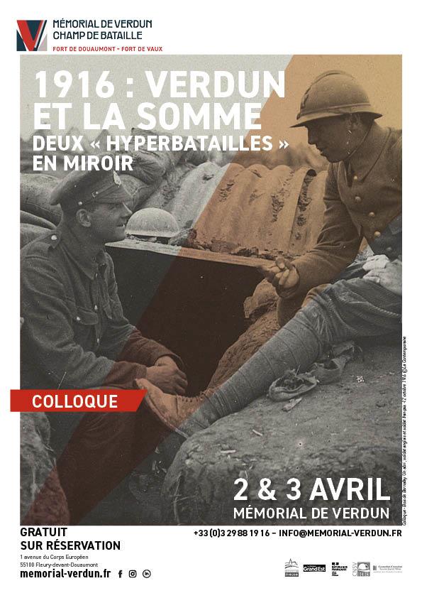 Colloque 1916 Verdun et la Somme