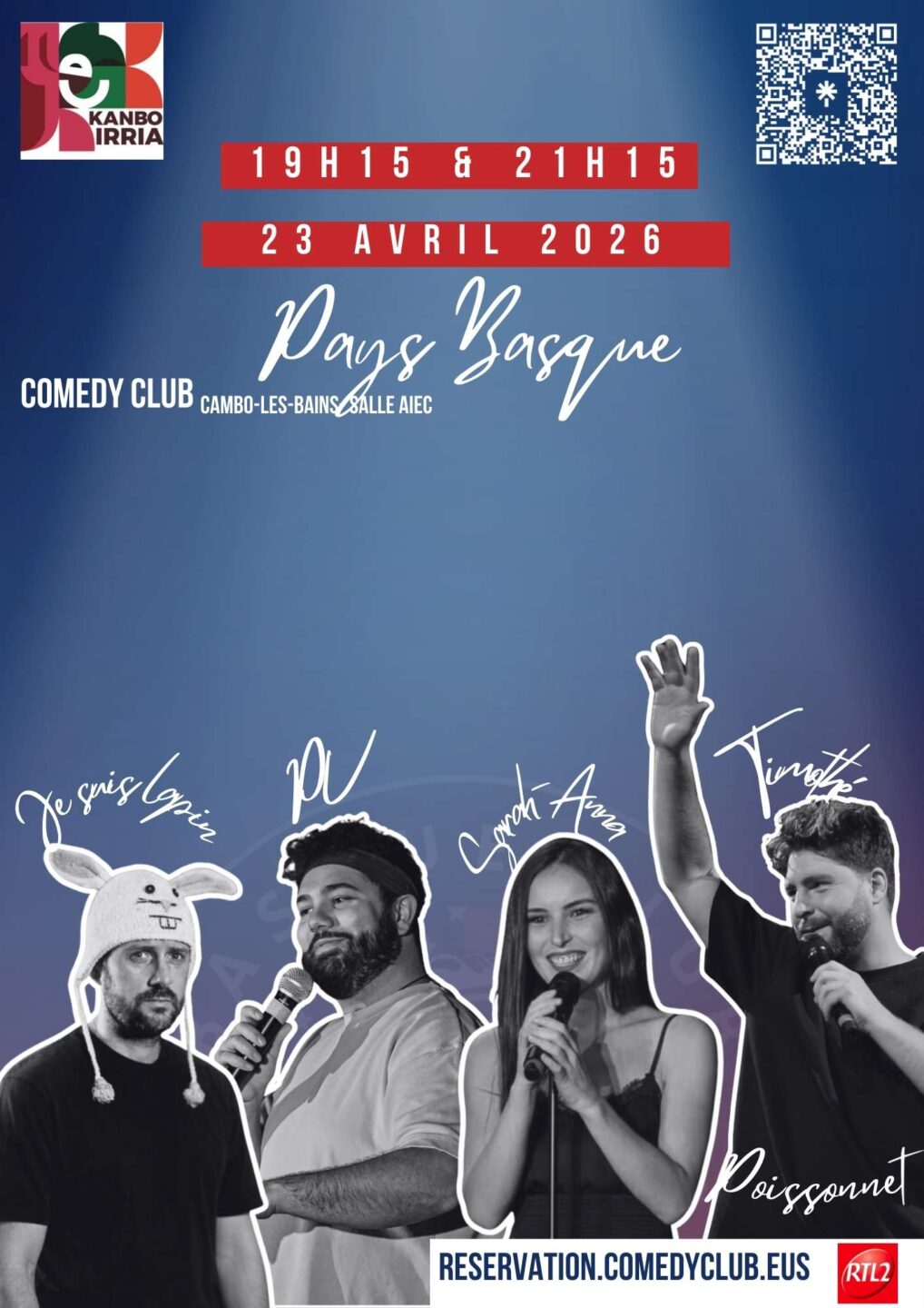 Comedy Club Pays basque 6 Square Albeniz Cambo-les-Bains 2026-04-23