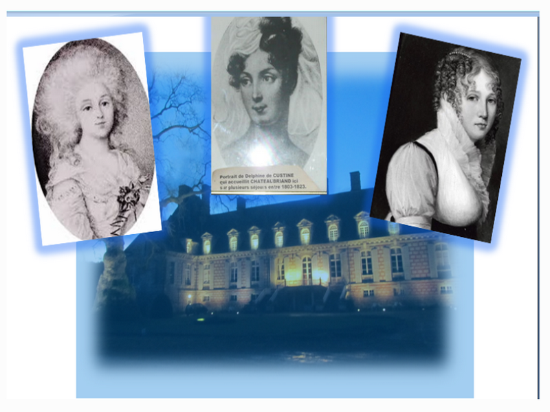 Commémorations Delphine De Custine La Reine des Roses Château Le Kinnor de Fervaques Château le Kinnor Livarot-Pays-d'Auge 2026-07-12