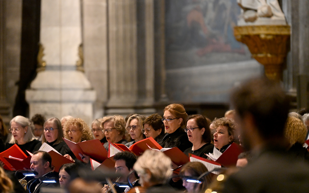 Concert au bénéfice des Œuvres Sociales des Sapeurs-Pompiers de Paris Eglise Saint Sulpice  Paris