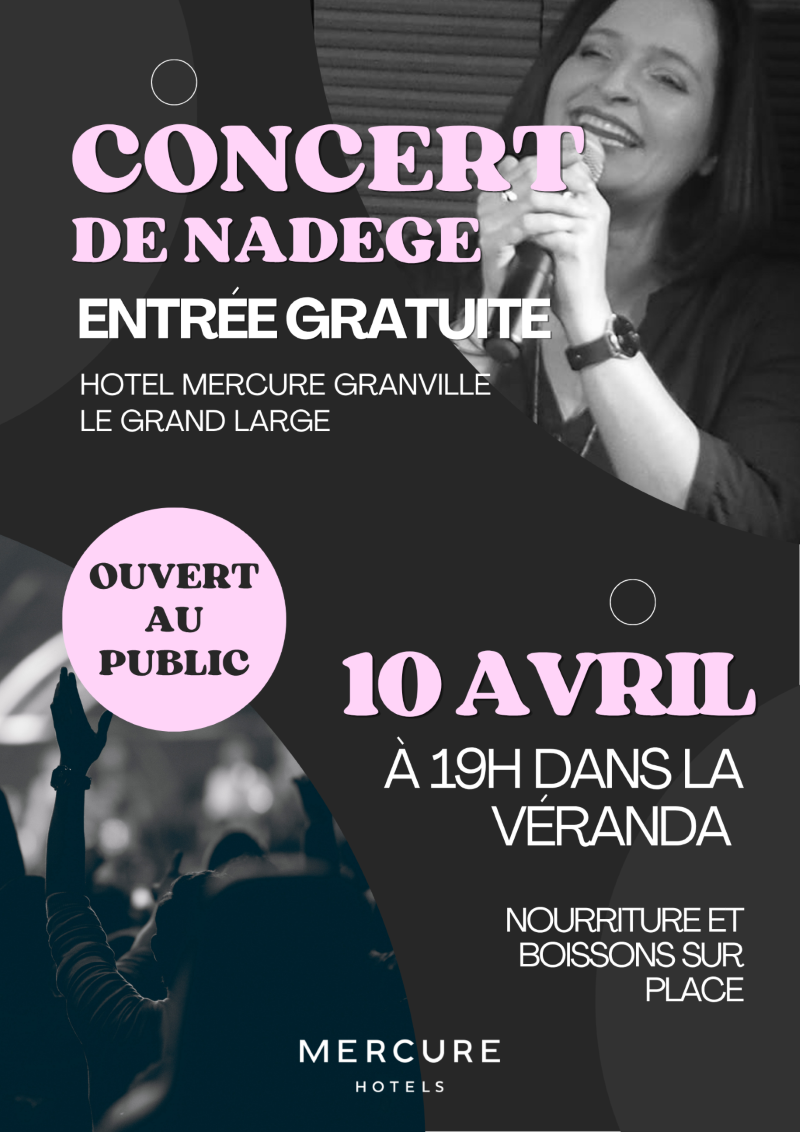 Concert avec Nadège 5 Rue de la Falaise Granville 2026-04-10