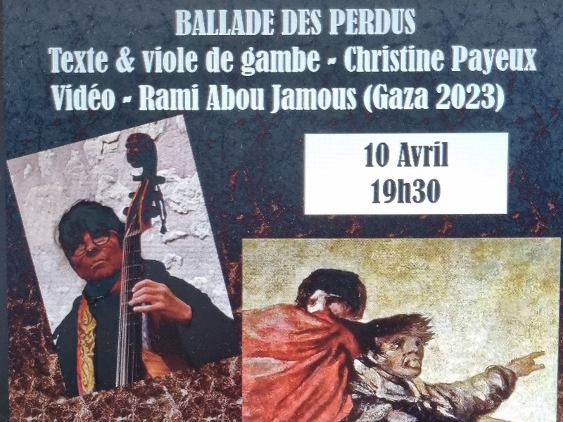 Concert Ballade des perdus 13 rue Saint André Rosnay 2026-04-10