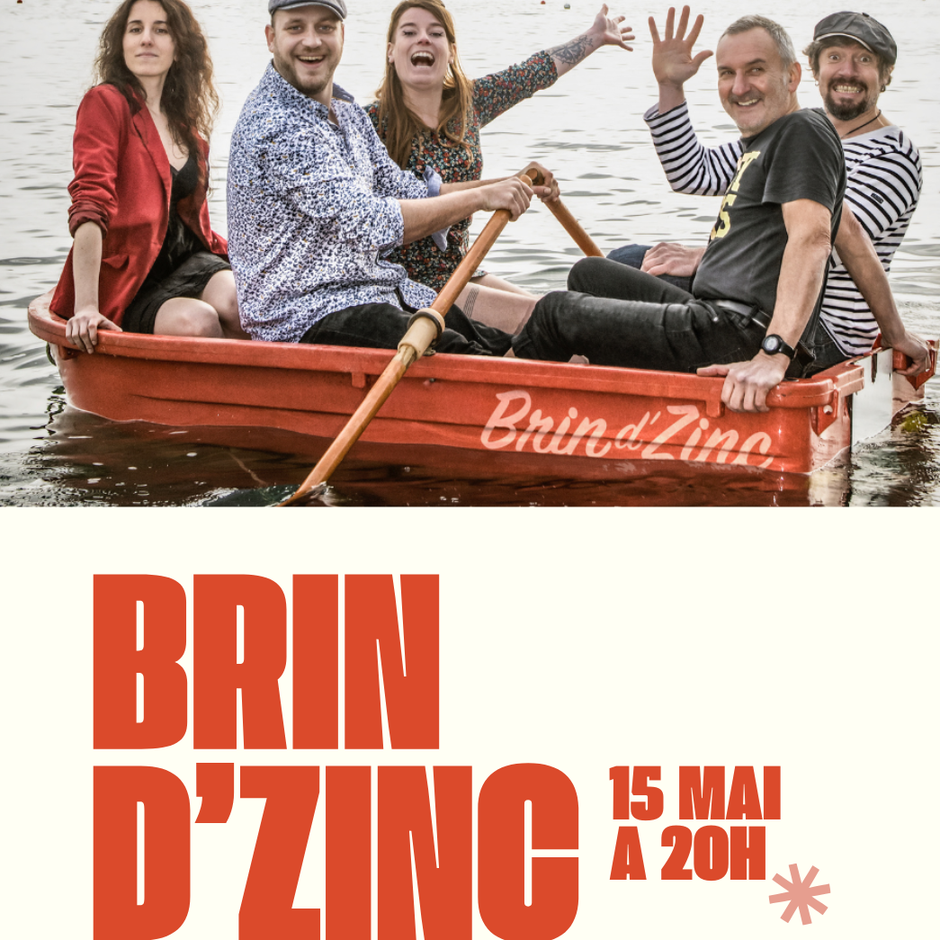 Concert Brin d'zinc Place du Jeu de Paume Breteuil 2026-05-15