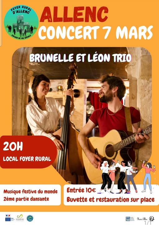 CONCERT BRUNELLE ET LÉON TRIO