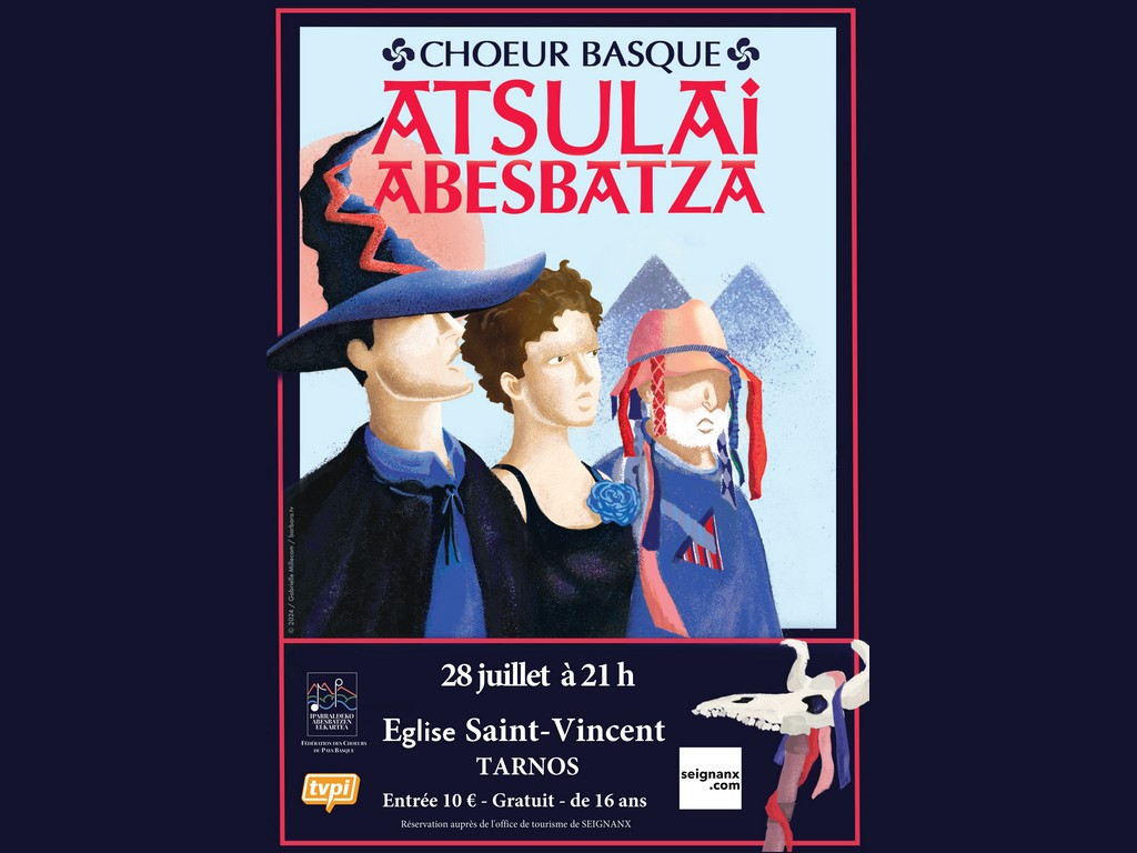 Concert de chants basques (choeur basque) Centre ville Tarnos 2026-07-28