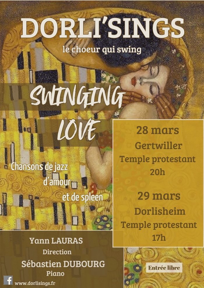 Concert de Dorli'Sings choeur de swing Eglise protestante Gertwiller Bas-Rhin Gertwiller