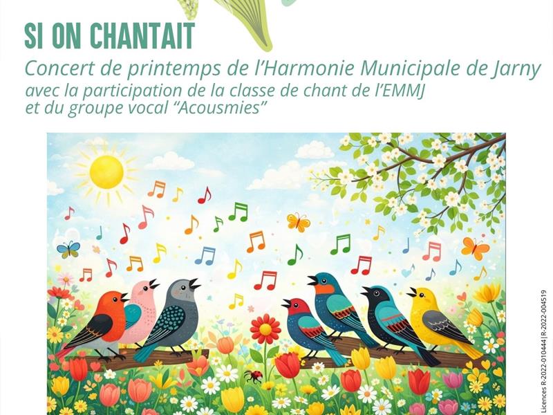 Concert de printemps Si on chantait 7 rue Clément Humbert Jarny 2026-04-12