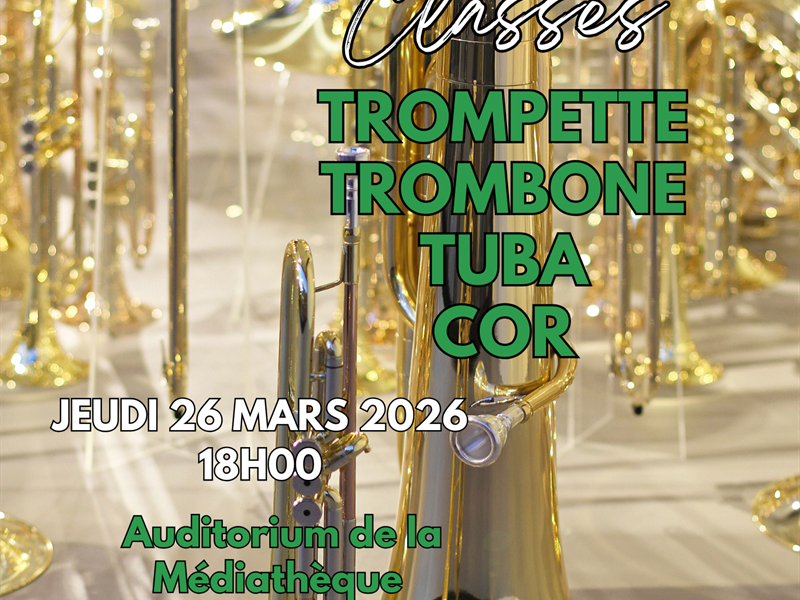Concert des classes trompette