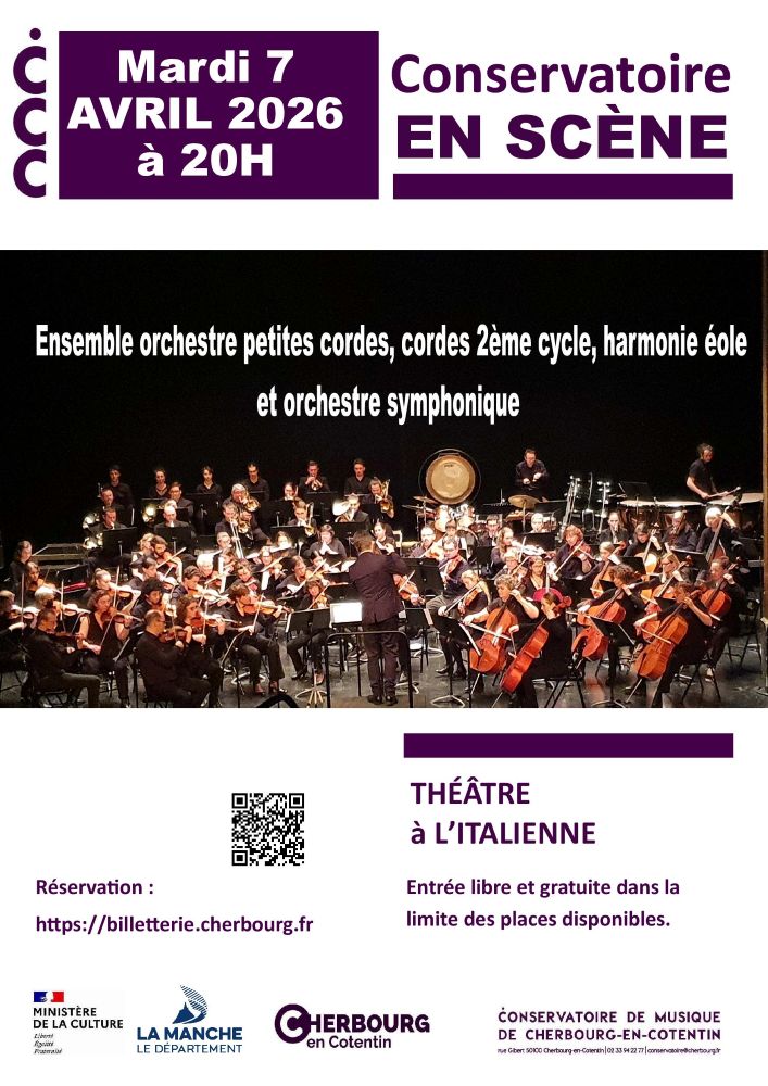 Concert des orchestres Cherbourg-Octeville Cherbourg-en-Cotentin 2026-04-07