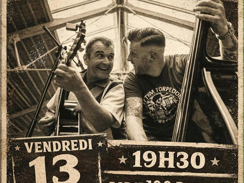 Concert du duo acoustique Al and The Bebops 100 Pression Toul 2026-03-13