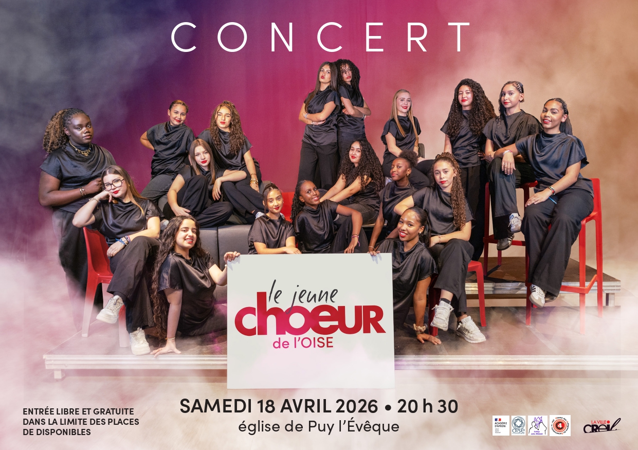 Concert du jeune chœur de l'Oise  Puy-l'Évêque 2026-04-18