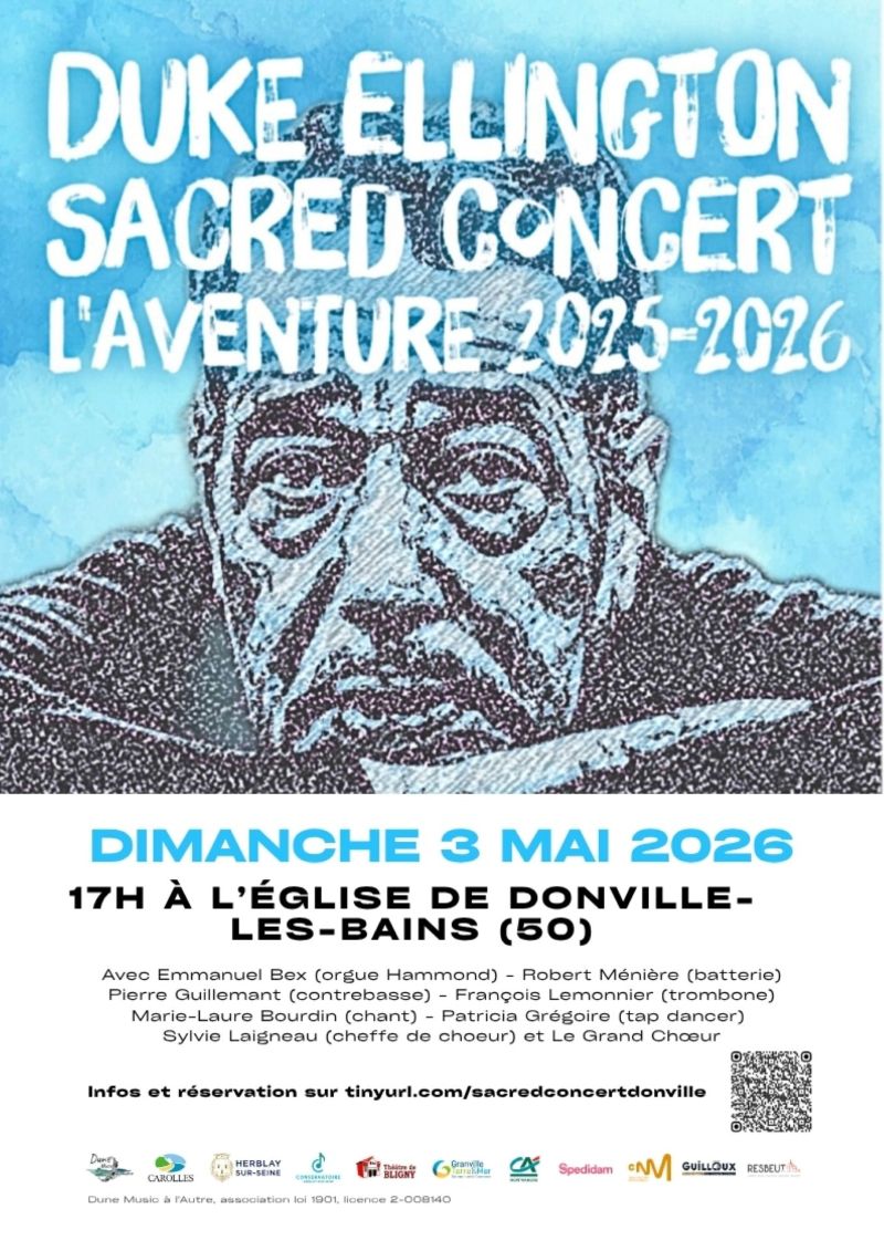 Concert Duke Ellington Sacred Concert Duke Ellington Sacred Rue Jacques Prévert Donville-les-Bains 2026-05-03