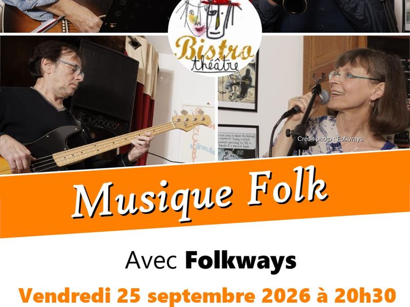 Concert folk Folkways 7 Rue du Moulin Givrauval 2026-09-25