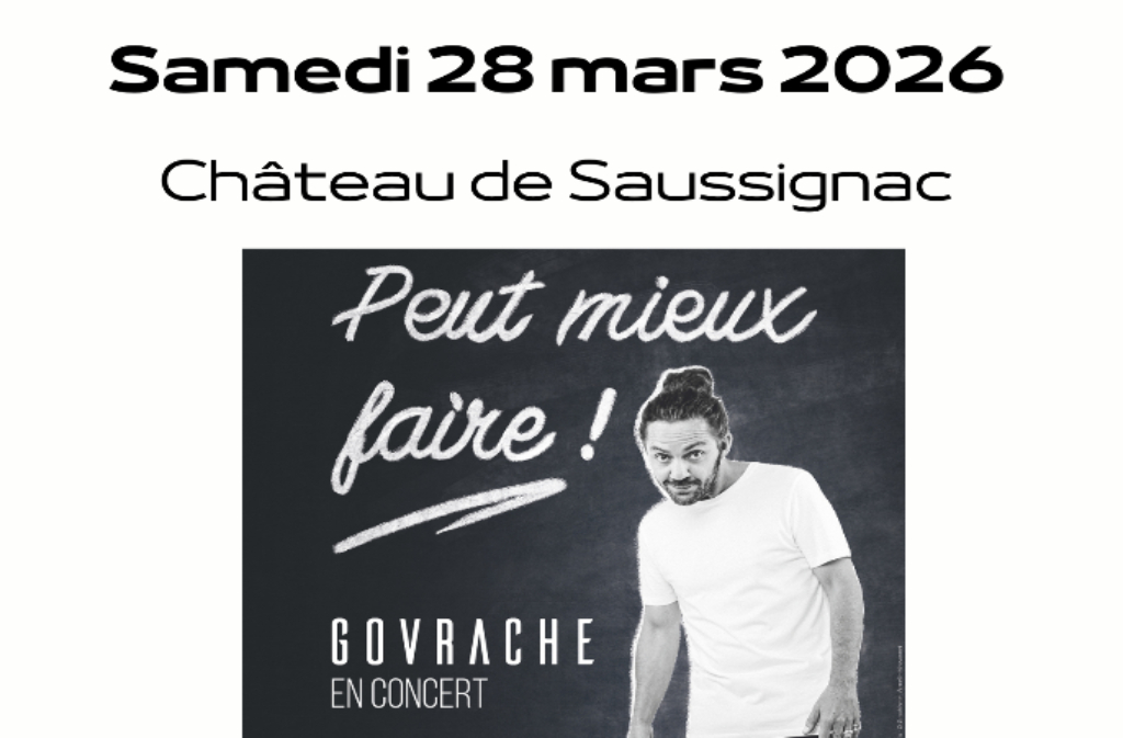Concert | Gavroche Château de Saussignac Saussignac 2026-03-28