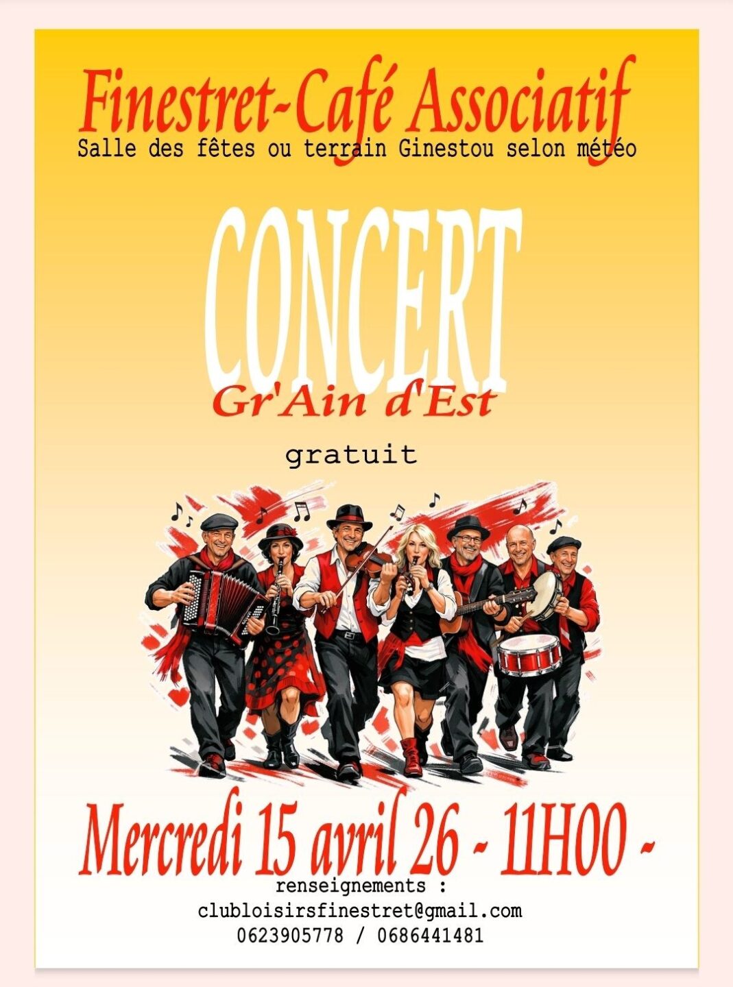 CONCERT GRAIN D'EST  Finestret 2026-04-15