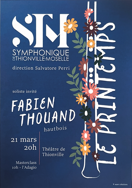 Concert Le Printemps Symphonique de Thionville Moselle 30 boulevard Foch Thionville 2026-03-21