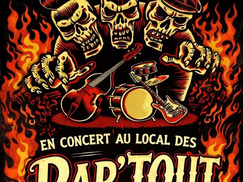 Concert Long Tall Texans Rap'Tout 543 rue des Vignes Noël Chaudeney-sur-Moselle 2026-04-09