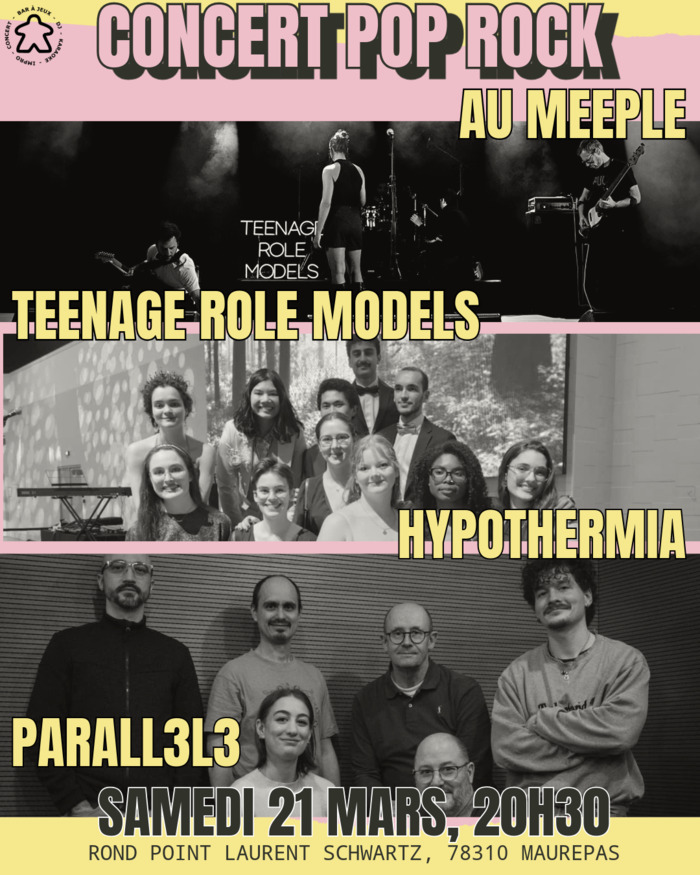 Concert Ppp Rock au Meeple Meeple Maurepas