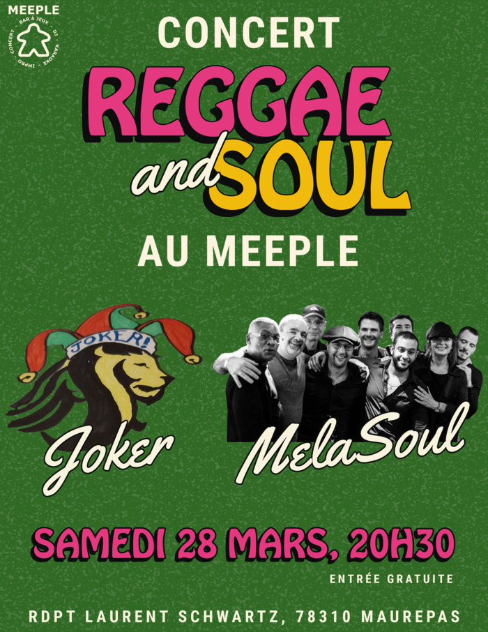 Concert Reggae & Soul au Meeple Meeple Maurepas