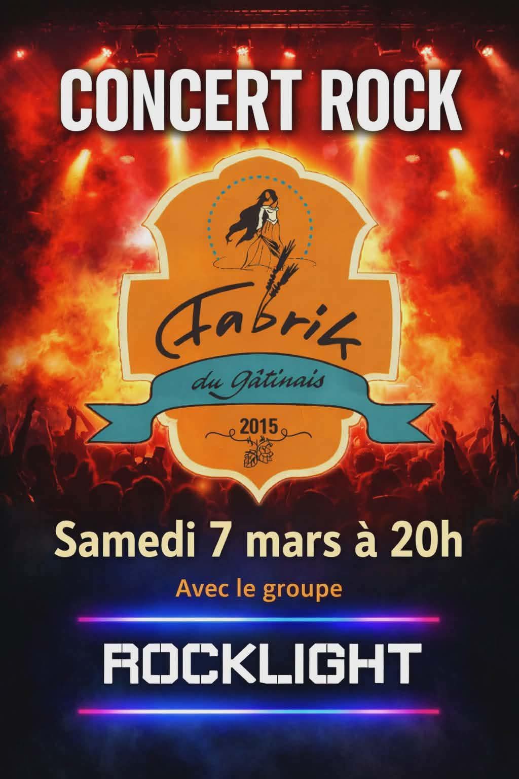 Concert rock à La Fabrik