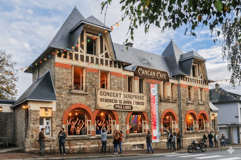 Concert surprise chez Cancan Café ! Cancan Café Percy-en-Normandie 2026-04-10