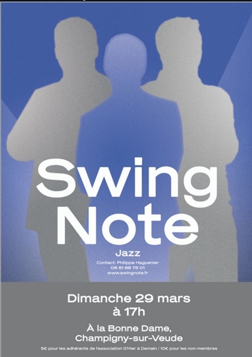 Concert Swing Note 2 rue Saint-Lâdre Champigny-sur-Veude 2026-03-29
