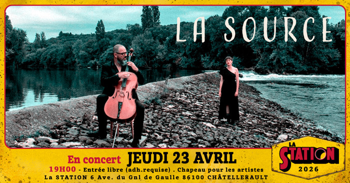 Concerte La Source 6 avenue du Général de Gaulle Châtellerault 2026-04-23