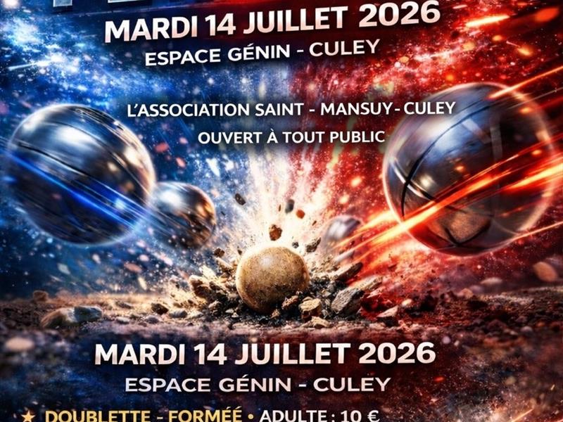 Concours de pétanque Culey 2026-07-14