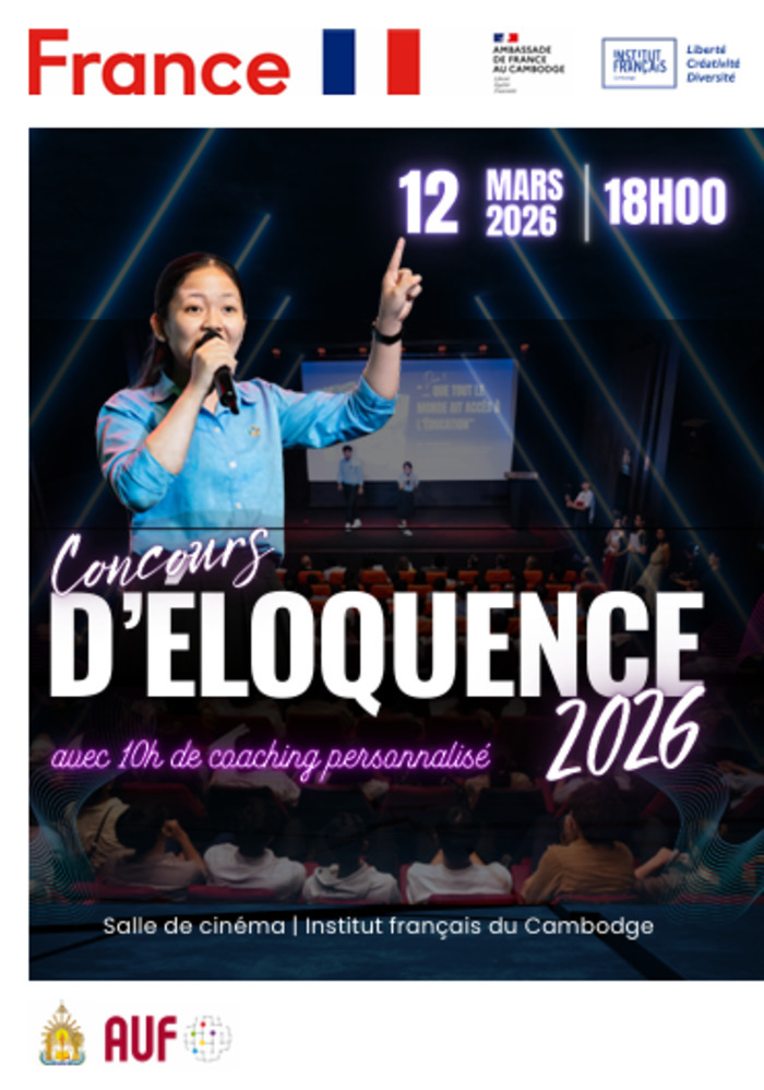 Concours d'Eloquence Interuniversitaire Institut français du Cambodge Daun Penh