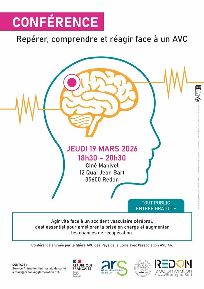 CONFÉRENCE - AVC Ciné Manivel Redon