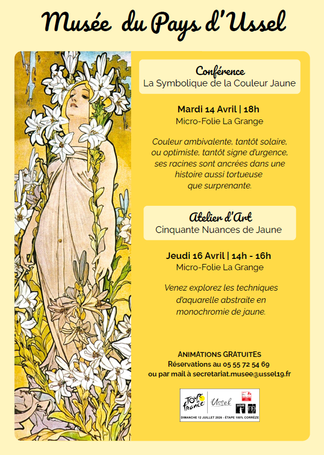 Conférence La symbolique de la couleur jaune  Ussel